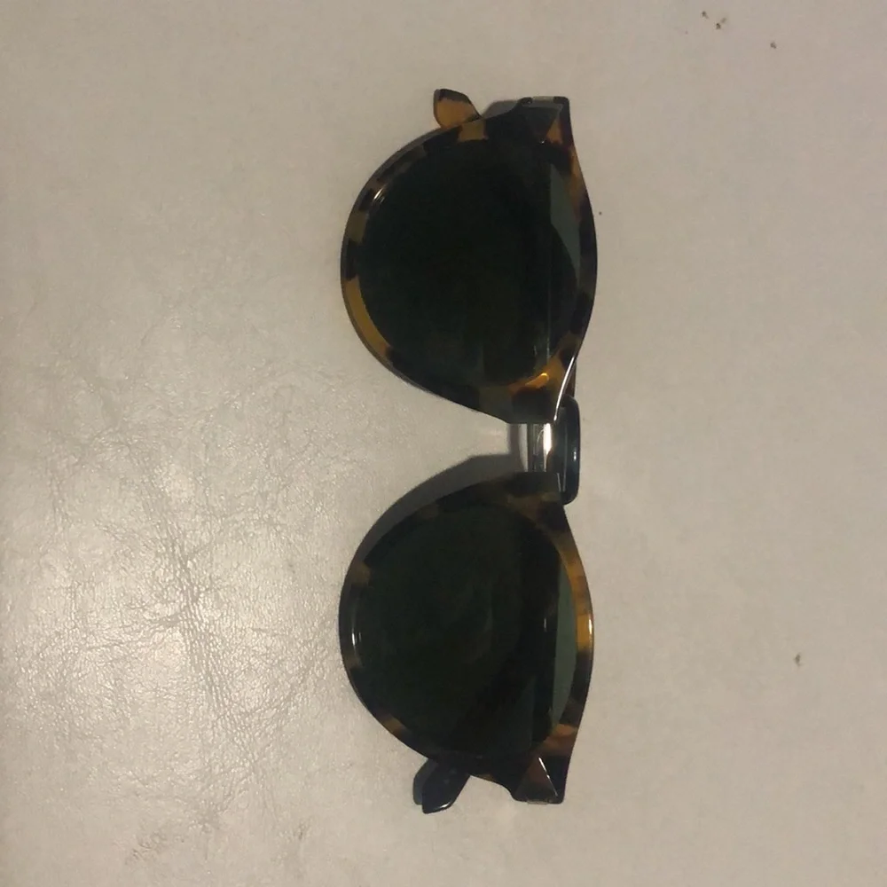 Karen Walker Helter Skelter Tort Sunglasses with Case - Picture 4 of 9